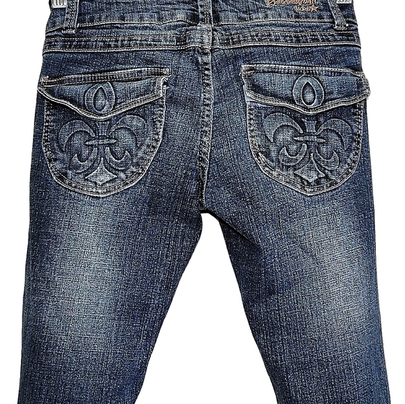 Bubblegum Women's Stretch Mid Rise Denim Size 4 - Picture 2 of 15